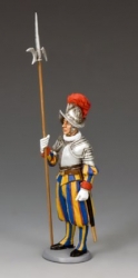 CE018 Swiss Guardsman at ease